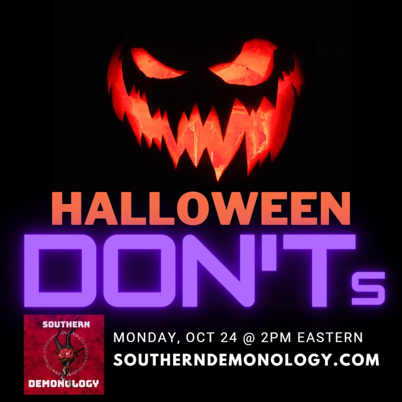 Halloween DON'Ts!